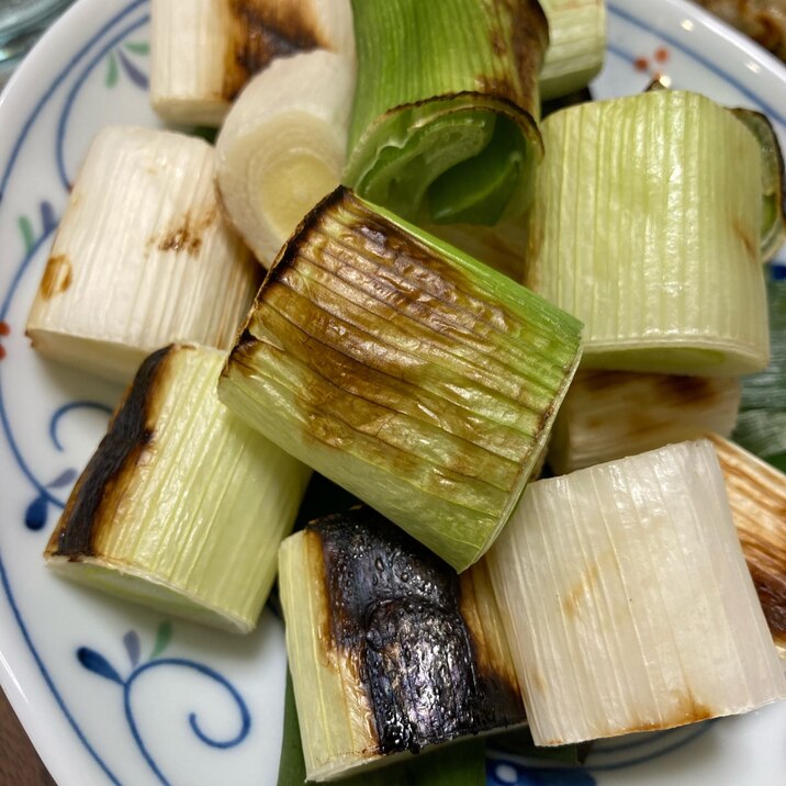 グリルで焼くだけ!深谷ネギのネギ焼き